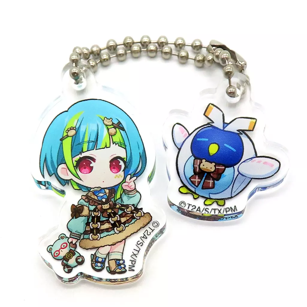 御芽河あうる＆タテジマ デュオチャーム 「まるくじ ワッチャプリマジ! みるきプロデュース!? kawaii ショコラベアコーデ Ver.」 中吉-6