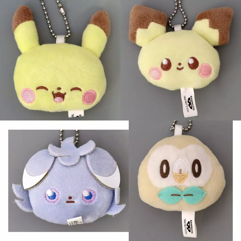全4種セット ボールチェーン付きぬいぐるみvol.2 「ポケットモンスター ポケピース」