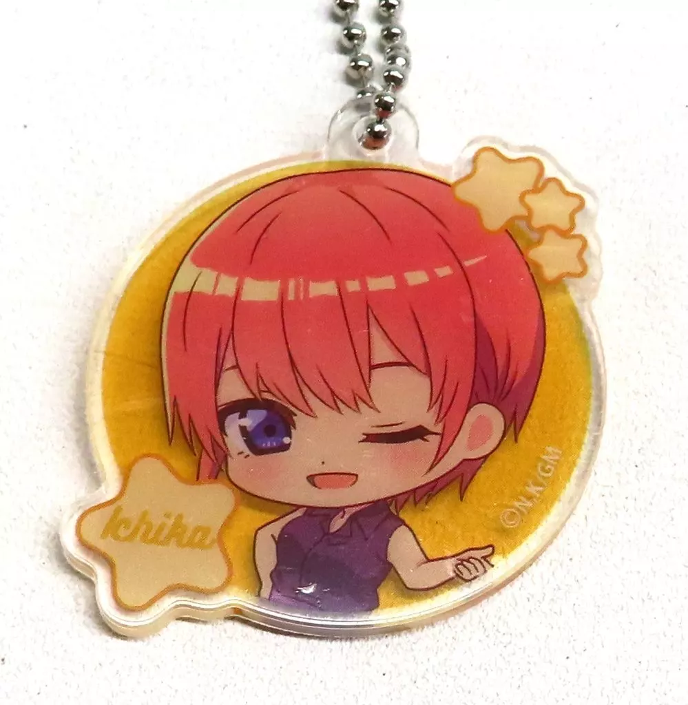 中野一花(スター) 「五等分の花嫁 コレクト アクリルキーチェーン」