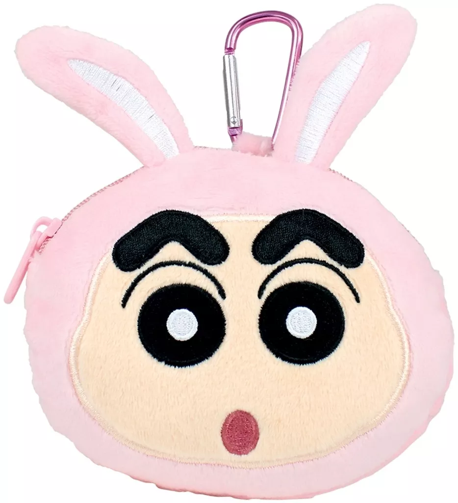 変身しんちゃん うさぎ カラビナ付きぬいぐるみファスナーマスコット 「クレヨンしんちゃん」