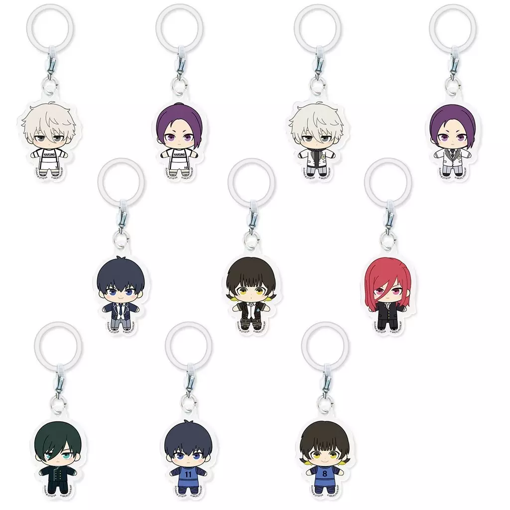 全10種セット 「劇場版ブルーロック -EPISODE 凪- ふらっとめじるしアクセサリー2」