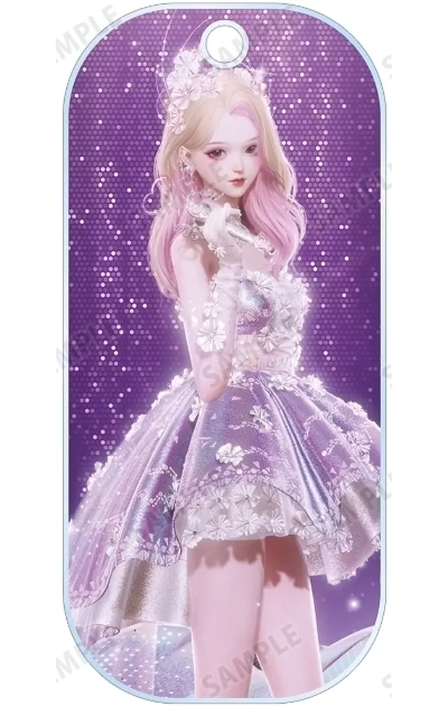 星の歌姫A 「きらめきパラダイス トレーディングアクリルキータグ」