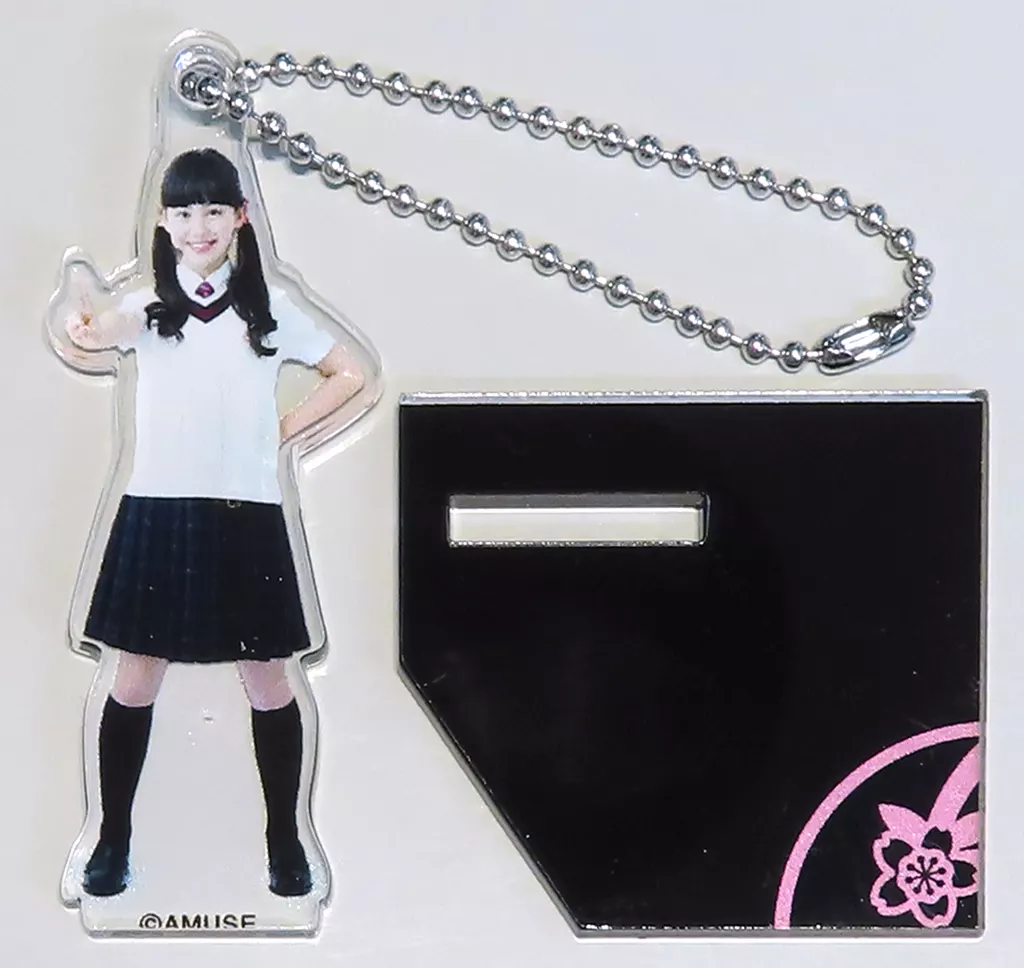 白鳥沙南(さくら学院) 2018年度 アクリルチャーム 「このフォーメーションは!?」
