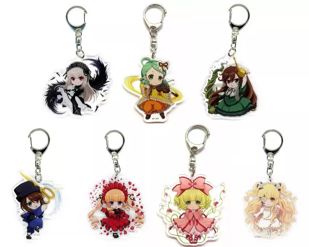 全7種セット 「ローゼンメイデン アクリルコレクション」 ヴィレッジヴァンガード限定