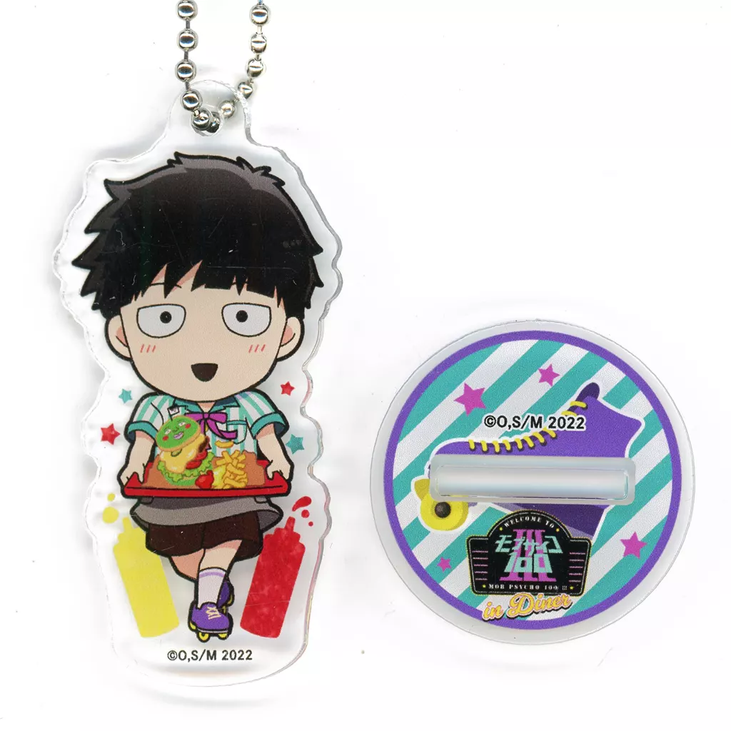 影山茂夫 「モブサイコ100 III in Diner AMOCAFE トレーディングミニキャラアクリルスタンド」