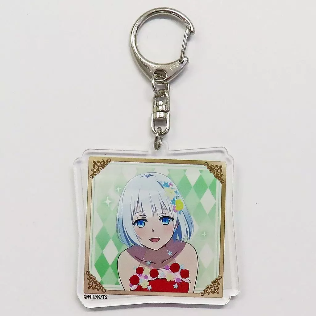 シエスタ 赤ドレス アクリル 「くじ引き堂 探偵はもう、死んでいる。 シエスタ Birthday2024 くじ」 D-6賞