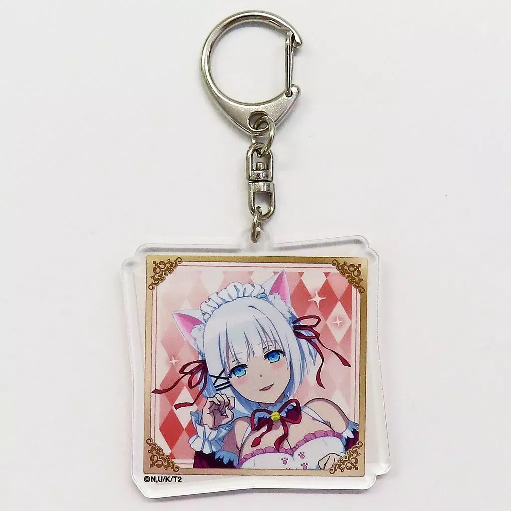 シエスタ 猫耳メイド アクリル 「くじ引き堂 探偵はもう、死んでいる。 シエスタ Birthday2024 くじ」 D-9賞