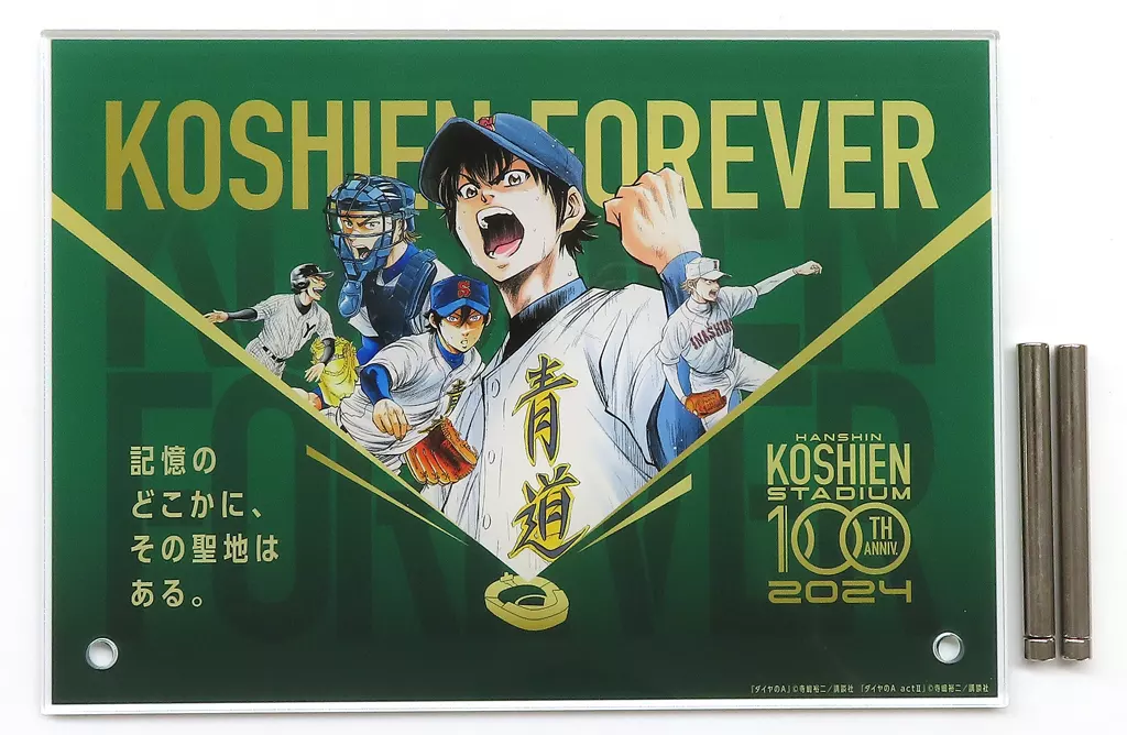 【新品】ダイヤのA アクリルパネル 甲子園100周年記念 Amazon.co.jp: 甲子園球場100周年コラボ ダイヤのAアクリルパネル