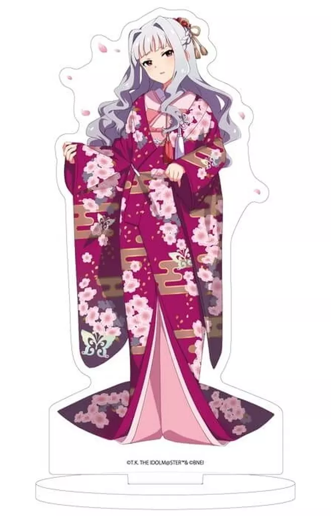 05.四条貴音(桜の和装ver.) 描き下ろしイラスト アクリルスタンド 「アイドルマスター ミリオンライブ!」