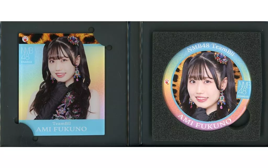 駿河屋 -<中古>福野杏実 缶バッジアルバム 「NMB48×Giftole」 6弾