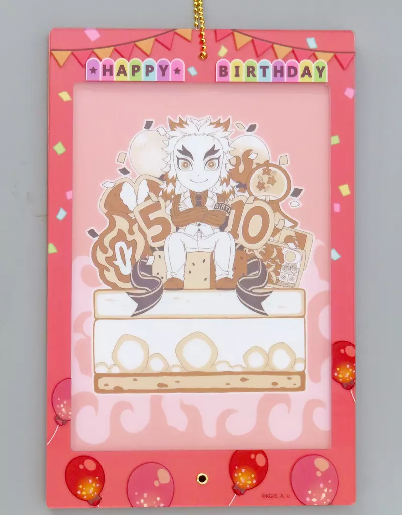 煉獄杏寿郎 アクリルブロマイドホルダー 「鬼滅の刃×ufotable Cafe×マチ★アソビCAFE 煉獄杏寿郎誕生祭2024」
