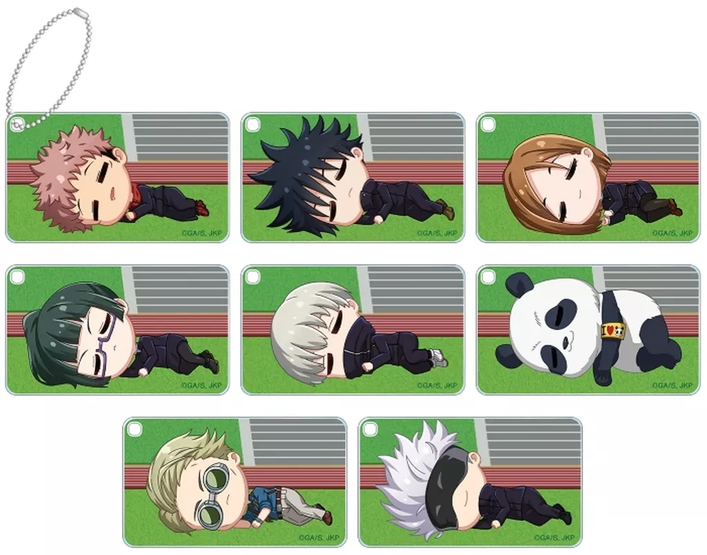 全8種セット 「呪術廻戦 トレーディング ちびころ スクエアアクリル」