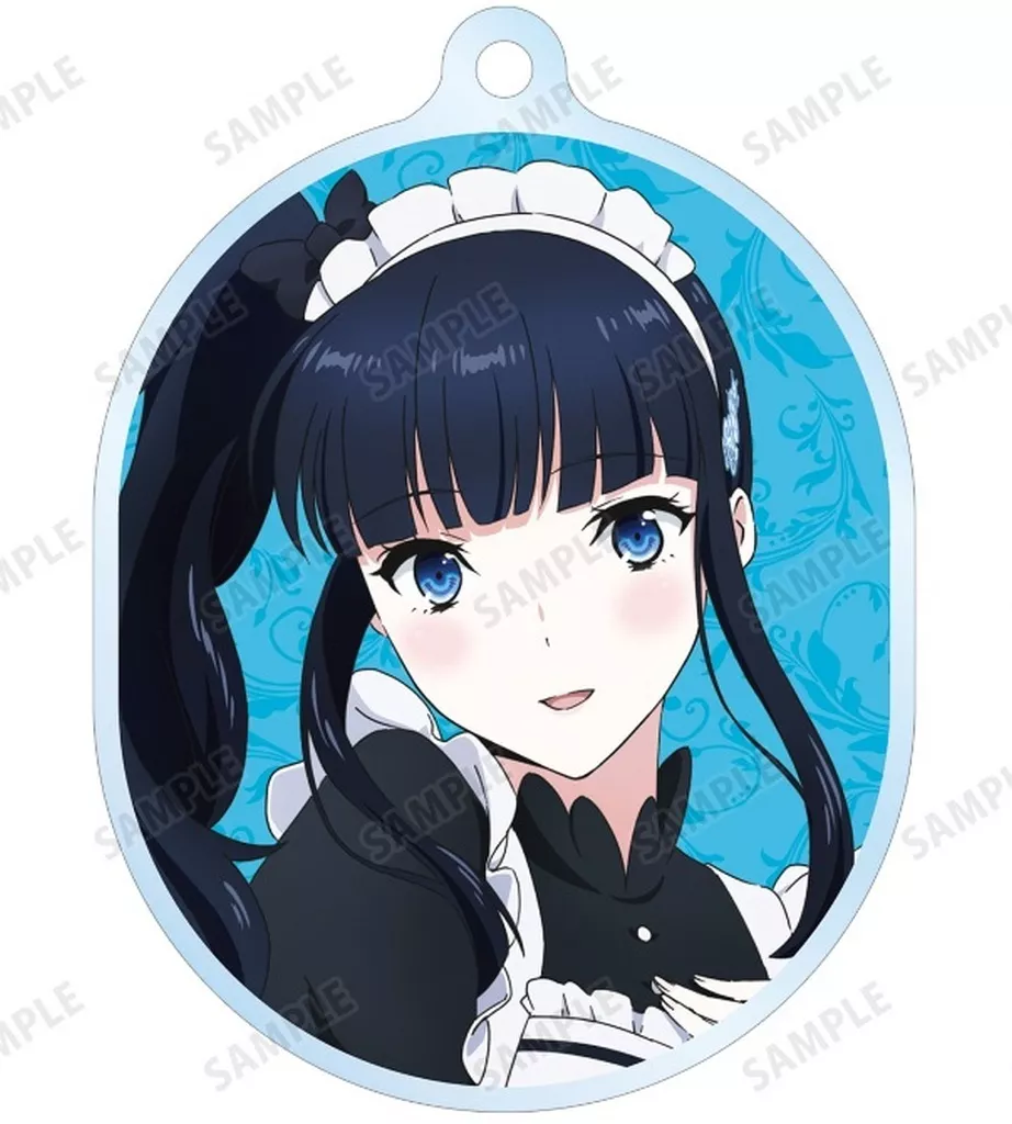 司波深雪(楕円) 「魔法科高校の劣等生 第3シーズン POP UP SHOP in ボークス 描き下ろし メイドver. トレーディングアクリル」