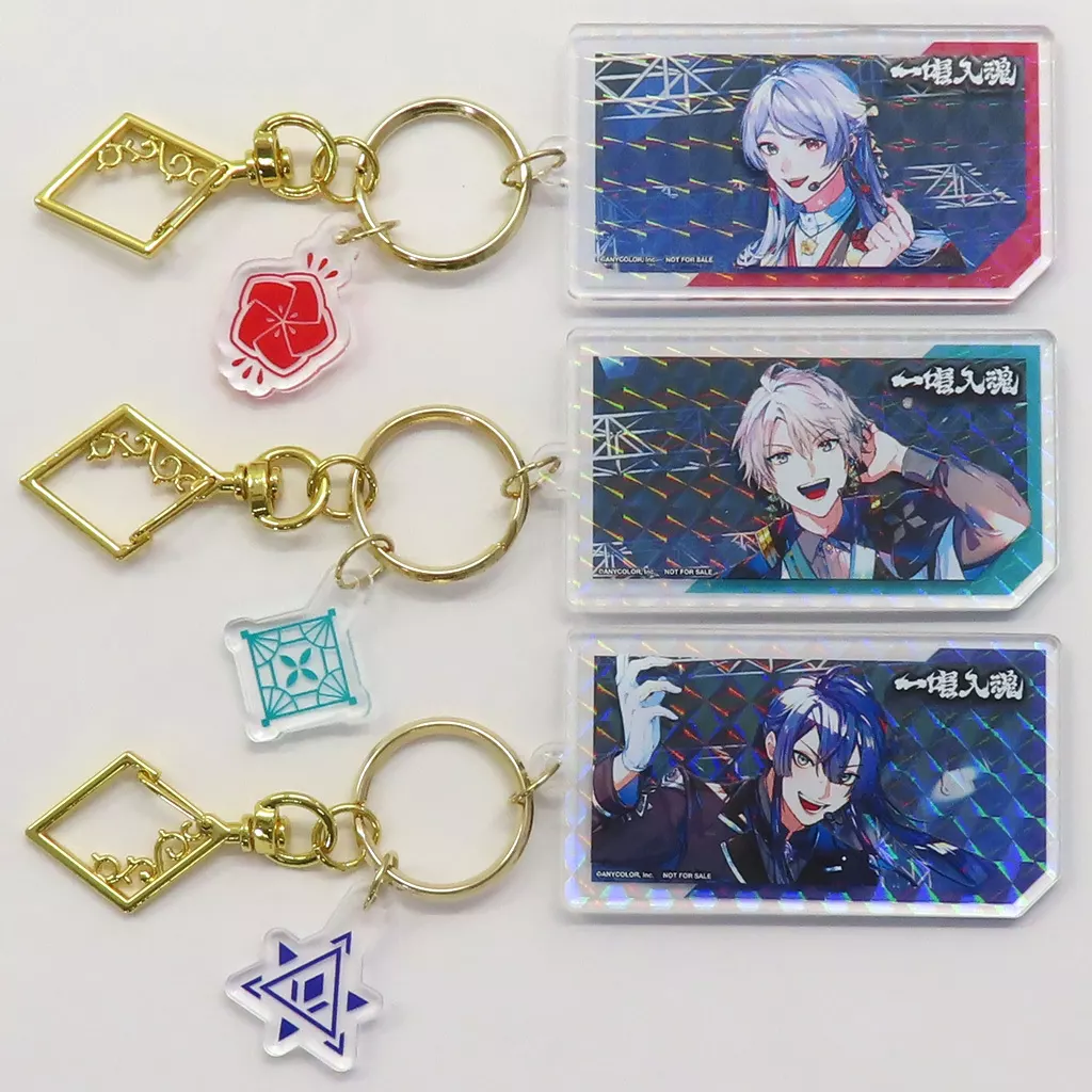 VΔLZ オリジナルアクリル3種セット 「Blu-ray バーチャルYouTuber にじさんじ VΔLZ 1st LIVE 一唱入魂 初回生産限定版」 楽天ブックス購入特典
