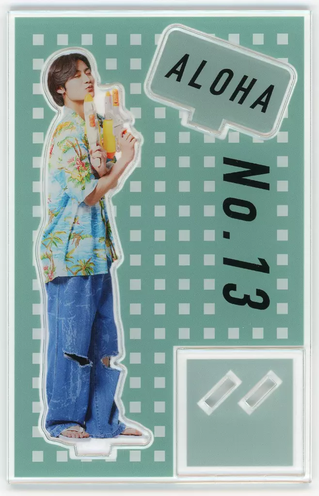 アロハ　アクスタ　B9 駿河屋 -<中古>アロハ(超特急) 8号車の日アクリルスタンド 「BULLET