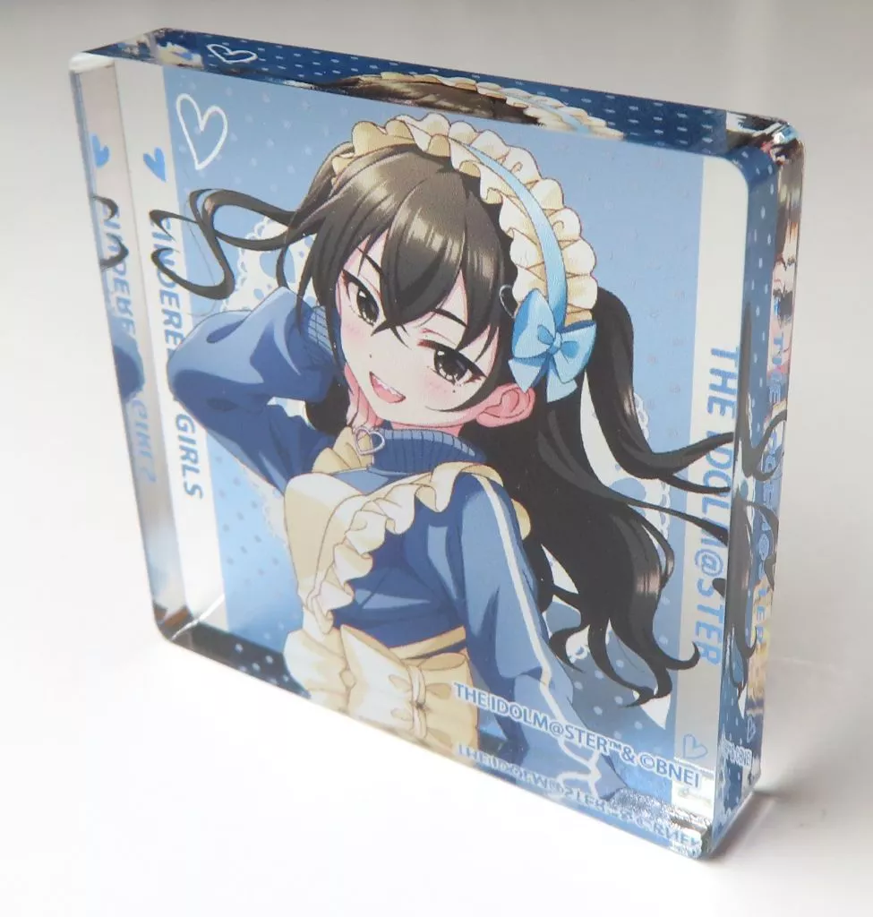 砂塚あきら 「アイドルマスター シンデレラガールズ×アクアシティお台場コラボ アクリルブロック ジャージメイドver.」