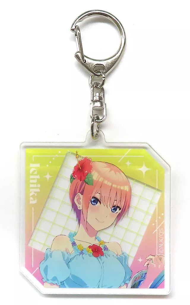 中野一花 アクリルミニ ＜梅雨のうたたね、夢見る夏＞ 「五等分の花嫁∽ ～梅雨のうたたね、夢見る夏～ in アトレ秋葉原」