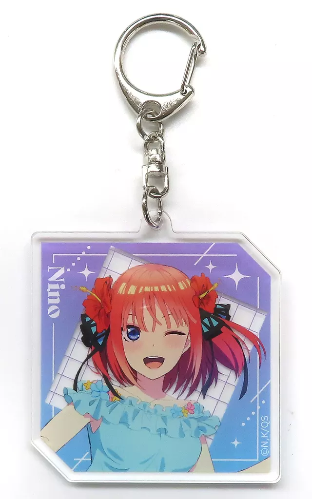 中野二乃 アクリルミニ ＜梅雨のうたたね、夢見る夏＞ 「五等分の花嫁∽ ～梅雨のうたたね、夢見る夏～ in アトレ秋葉原」