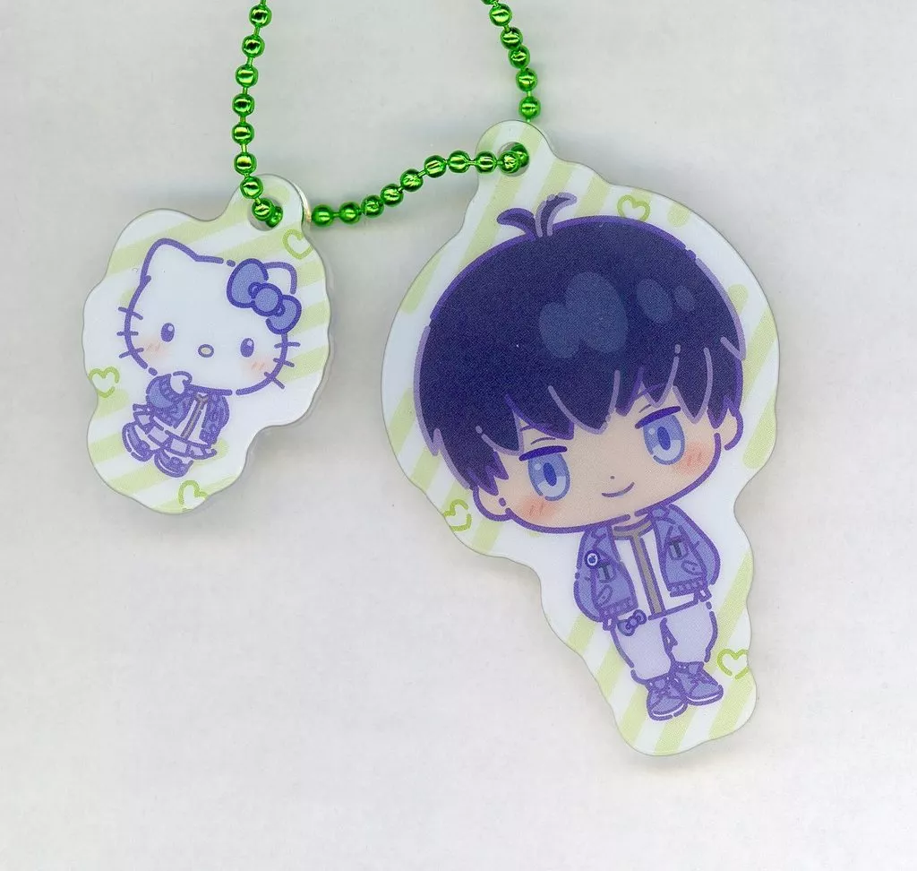 潔世一×ハローキティ 「ブルーロック×サンリオキャラクターズ PremiumShop ツインアクリル ミニキャラver.」