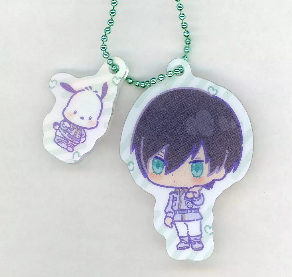 糸師凛×ポチャッコ 「ブルーロック×サンリオキャラクターズ PremiumShop ツインアクリル ミニキャラver.」