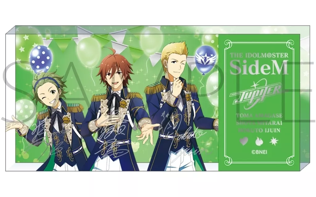 Jupiter Mフェス2024 アクリルチケットブロック 「アイドルマスター SideM」
