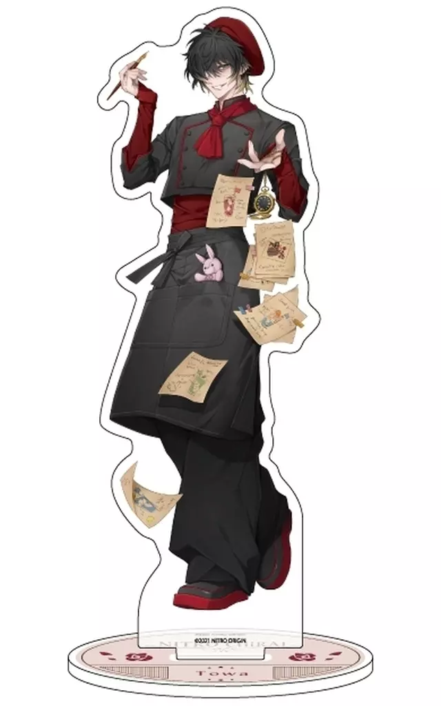 アクリルスタンド・アクリルパネル　06.トワ(カフェ) 描き下ろしイラスト アクリルスタンド 「スロウ・ダメージ」