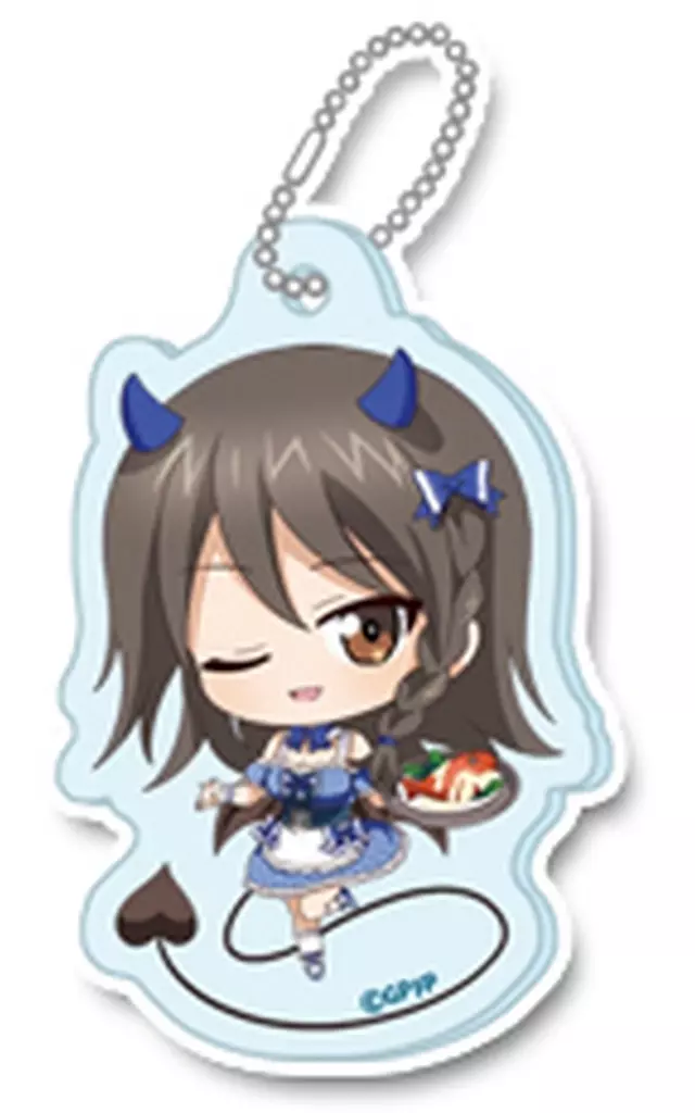 ミカ 「ガールズ＆パンツァー 最終章 ぷちちょこ トレーディングアクリル 小悪魔ウエイトレス」