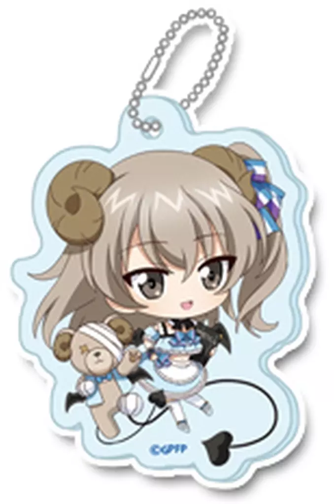 島田愛里寿 「ガールズ＆パンツァー 最終章 ぷちちょこ トレーディングアクリル 小悪魔ウエイトレス」