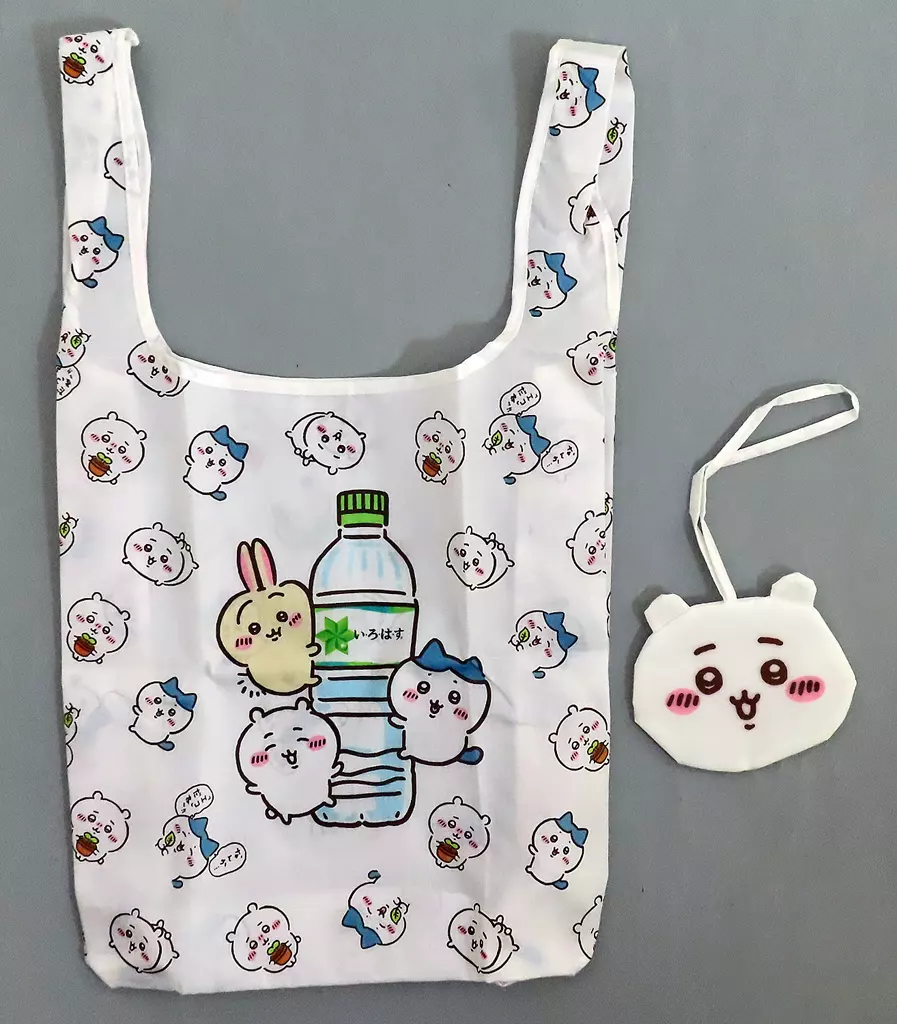 非売品いろはす　オリジナル　ちいかわエコバッグ ちいかわ エコバッグ レモン ターコイズ ONE