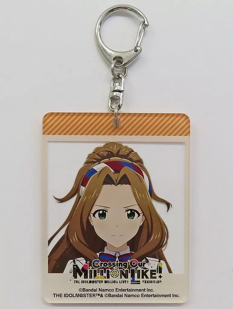 二階堂千鶴 公式アクリルキーホルダー 「アイドルマスター ミリオンライブ!展 ～Crossing Our MILLION LIKE!～」