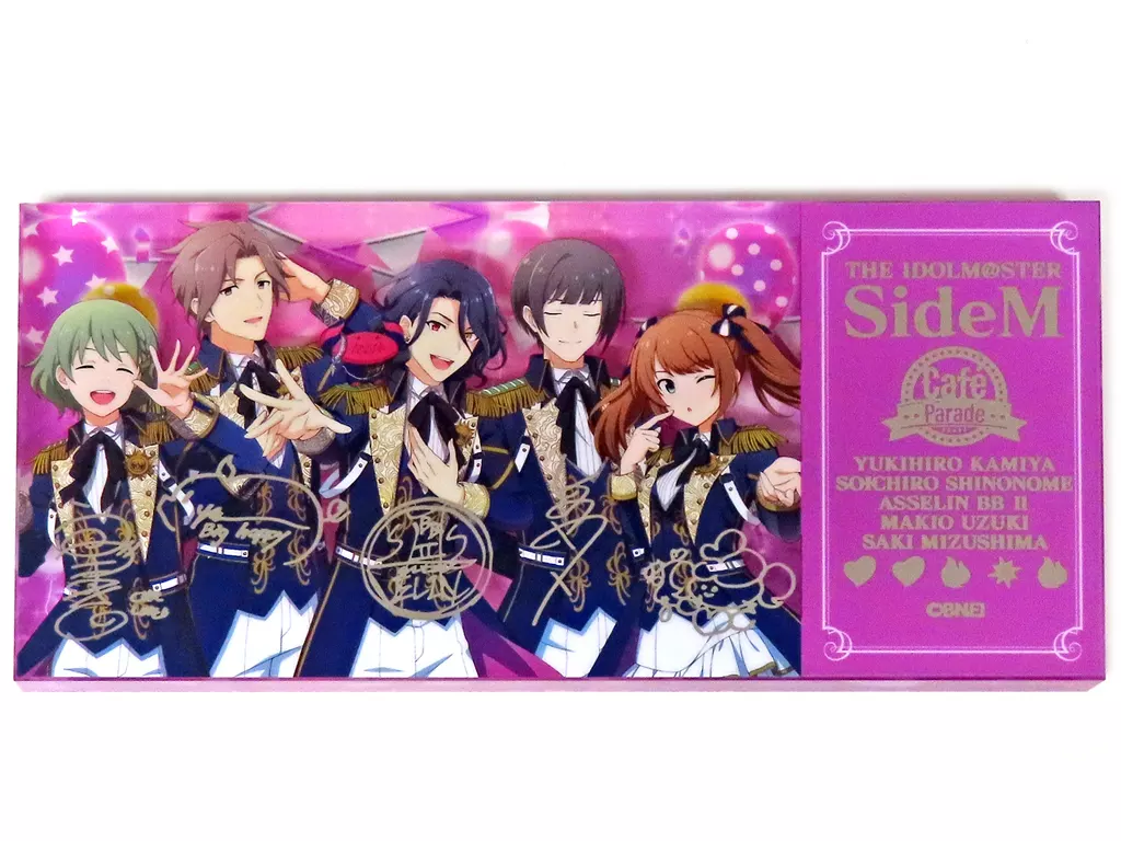 Cafe Parade Mフェス2024 アクリルチケットブロック 「アイドルマスター SideM」
