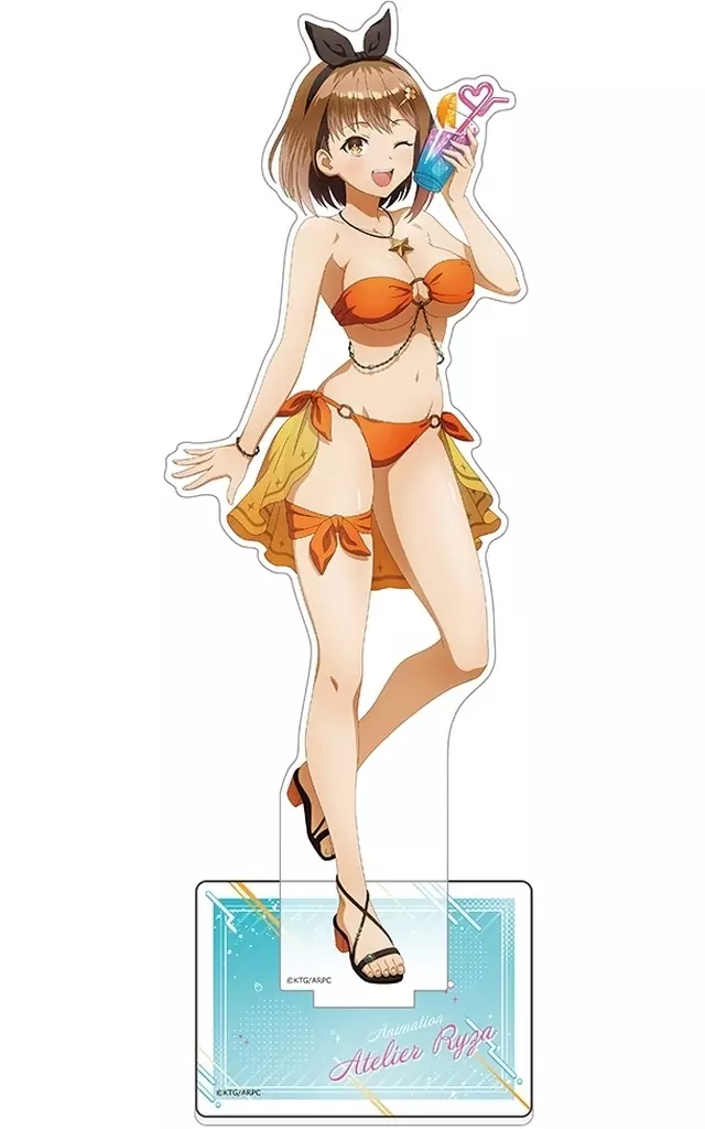 アクリルスタンド・アクリルパネル　ライザリン・シュタウト 描き下ろし特大アクリルスタンド 「ライザのアトリエ」