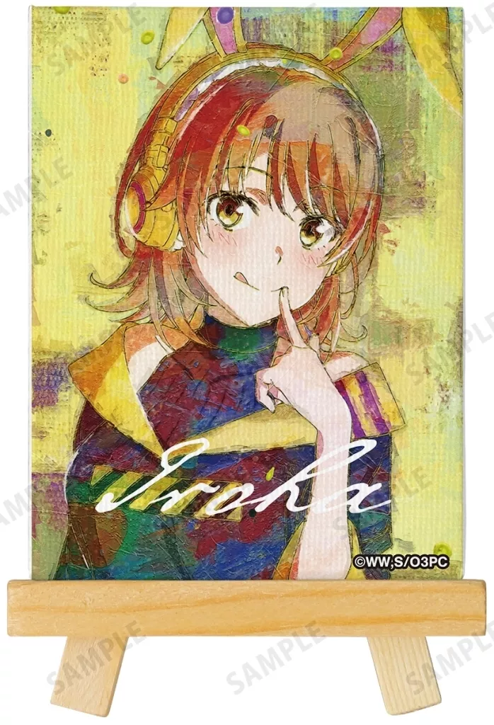 一色いろは(ゲーミングファッションver.) 「やはり俺の青春ラブコメはまちがっている。完 描き下ろし トレーディング grunge CANVAS ミニキャンバスボード」