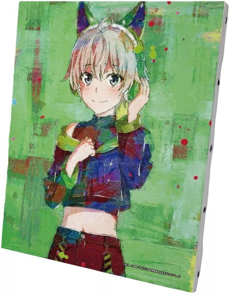 戸塚彩加(ゲーミングファッションver.) 描き下ろし grunge CANVAS キャンバスボード 「やはり俺の青春ラブコメはまちがっている。完」