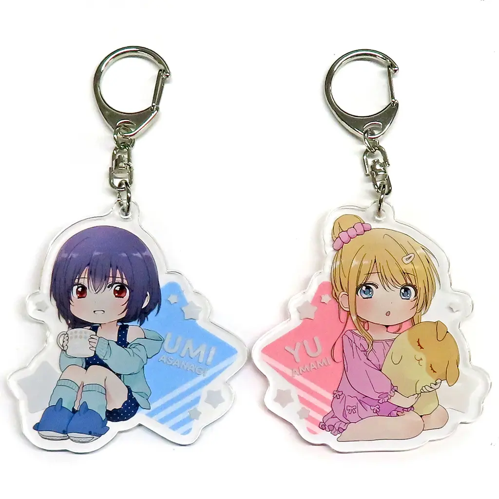 朝凪海＆天海夕 アクリル(2個セット) 「コミックス クラスで2番目に可愛い女の子と友だちになった 第4巻 メロンブックス限定版」 同梱特典