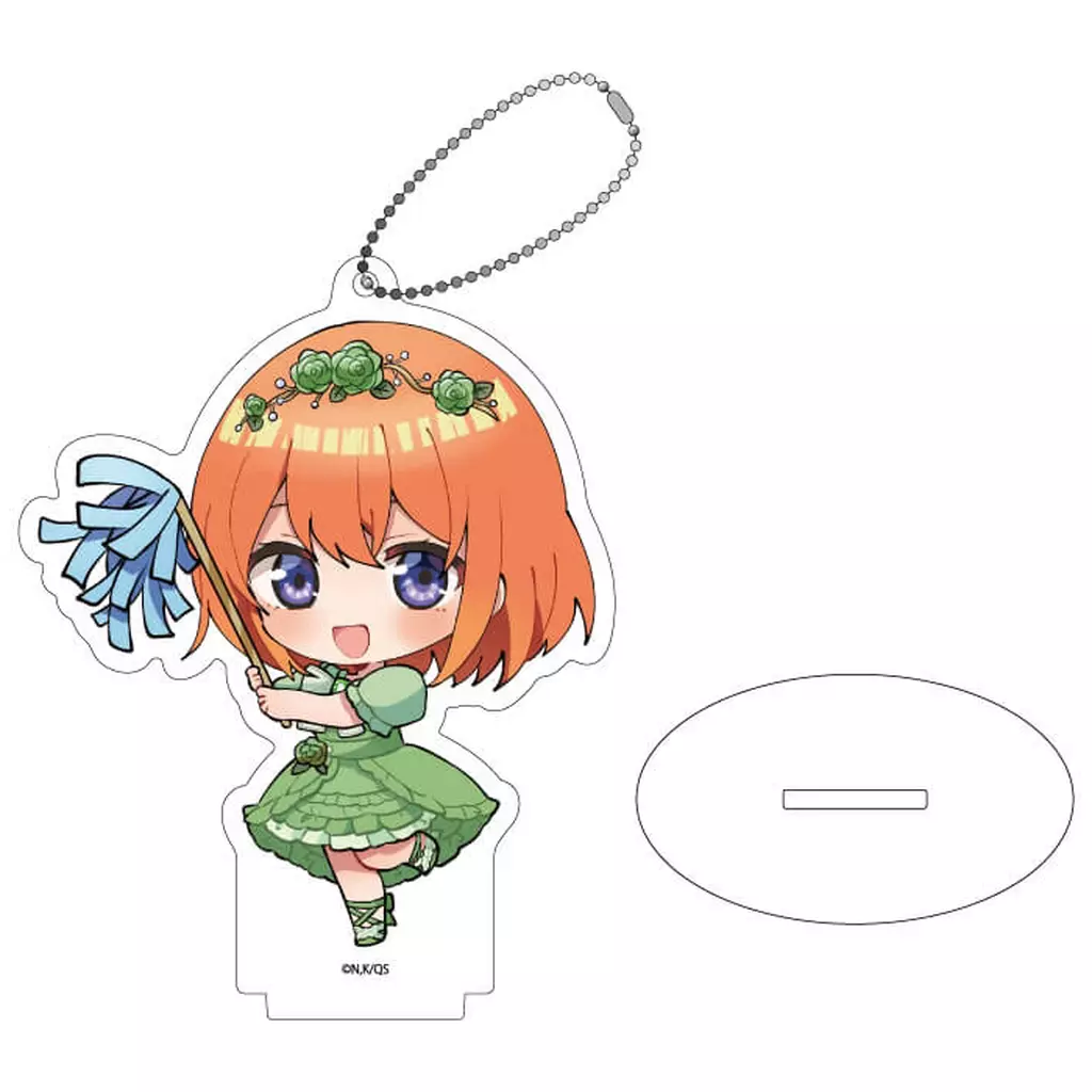 09.中野四葉 アクリルスタンド 本の守り人ver.(ミニキャライラスト) 「五等分の花嫁∽」