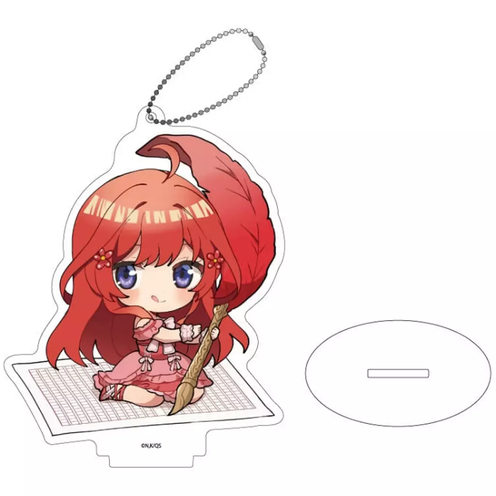 10.中野五月 アクリルスタンド 本の守り人ver.(ミニキャライラスト) 「五等分の花嫁∽」