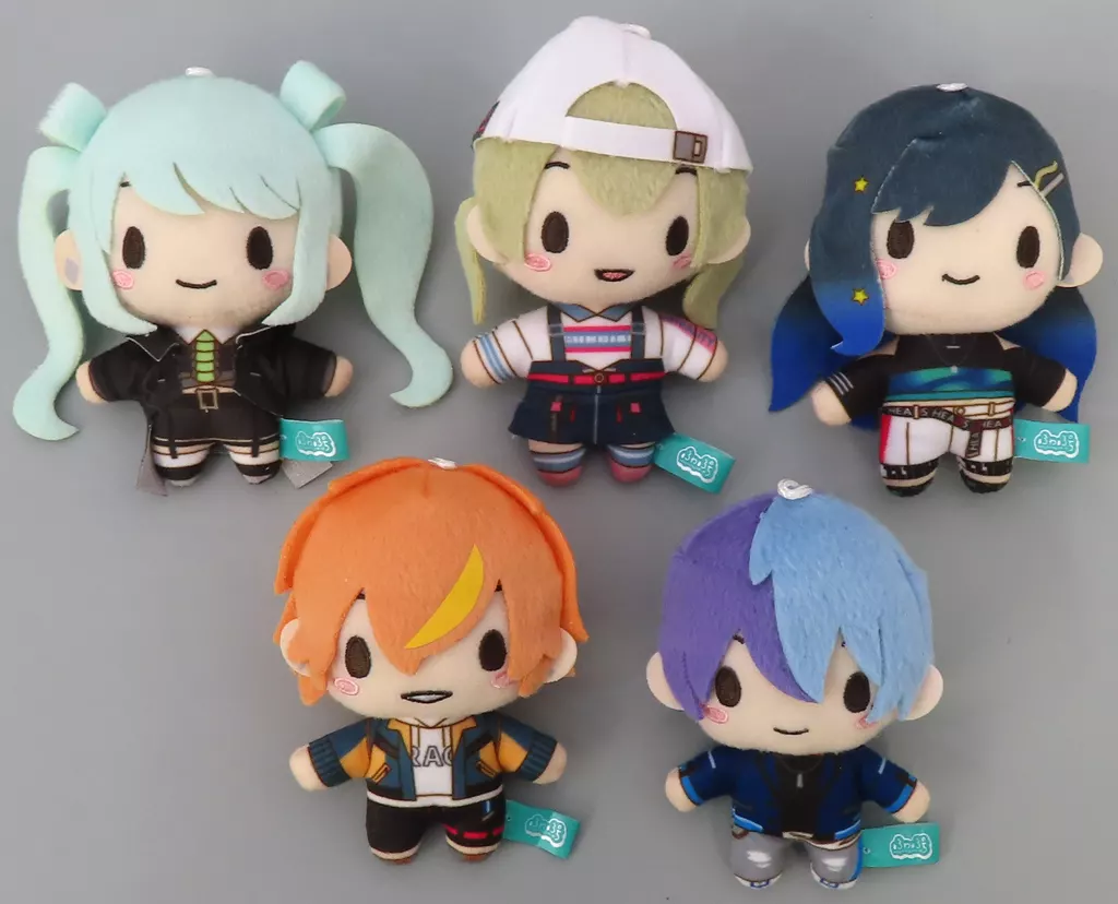 全5種セット ふわぷち マスコット“Vivid BAD SQUAD”～Brand New World～(EX) 「プロジェクトセカイ カラフルステージ! feat. 初音ミク」