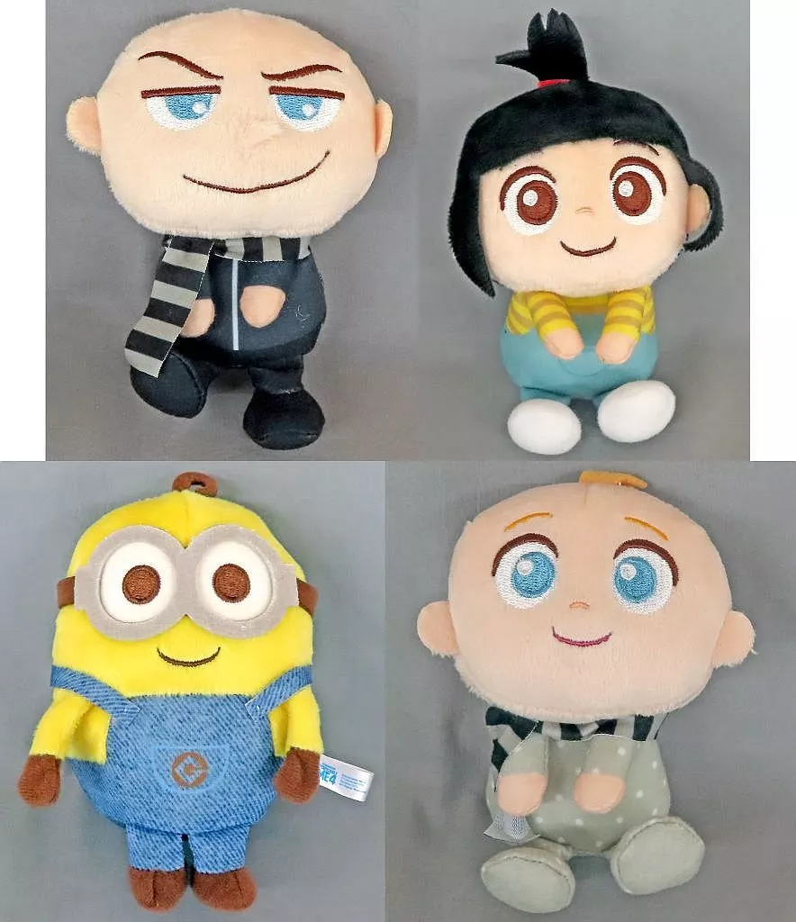 全4種セット ＆ you マスコット”グルーファミリー”(EX) 「怪盗グルーのミニオン超変身」