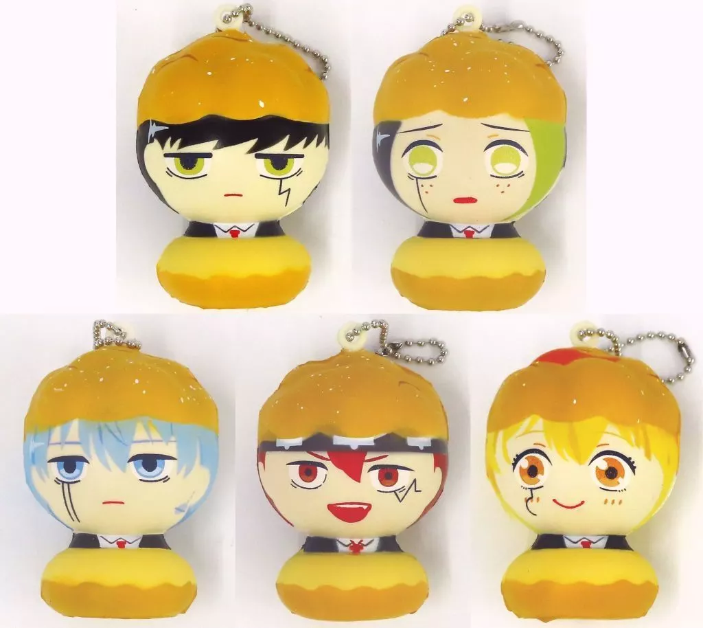 全5種セット スクイーズマスコット 「マッシュル-MASHLE-」