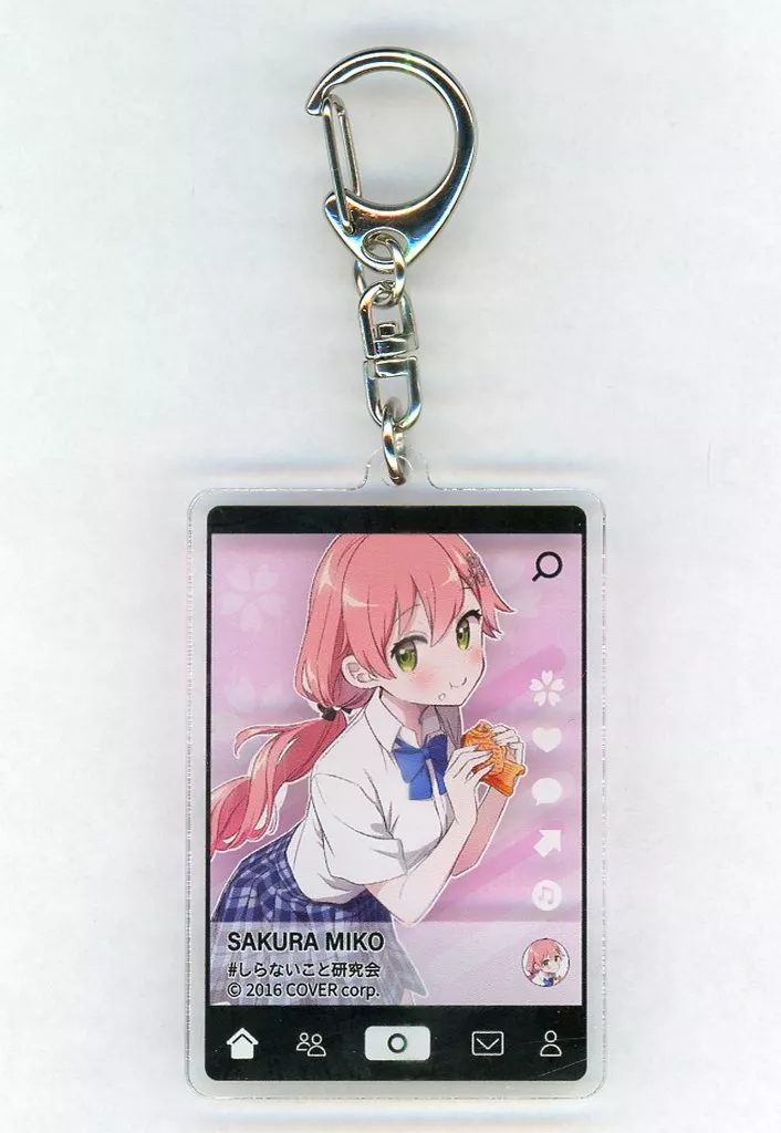 さくらみこ 「バーチャルYoutuber ホロライブ しらないこと研究会×Gratte animatecafe トレーディングアクリル」