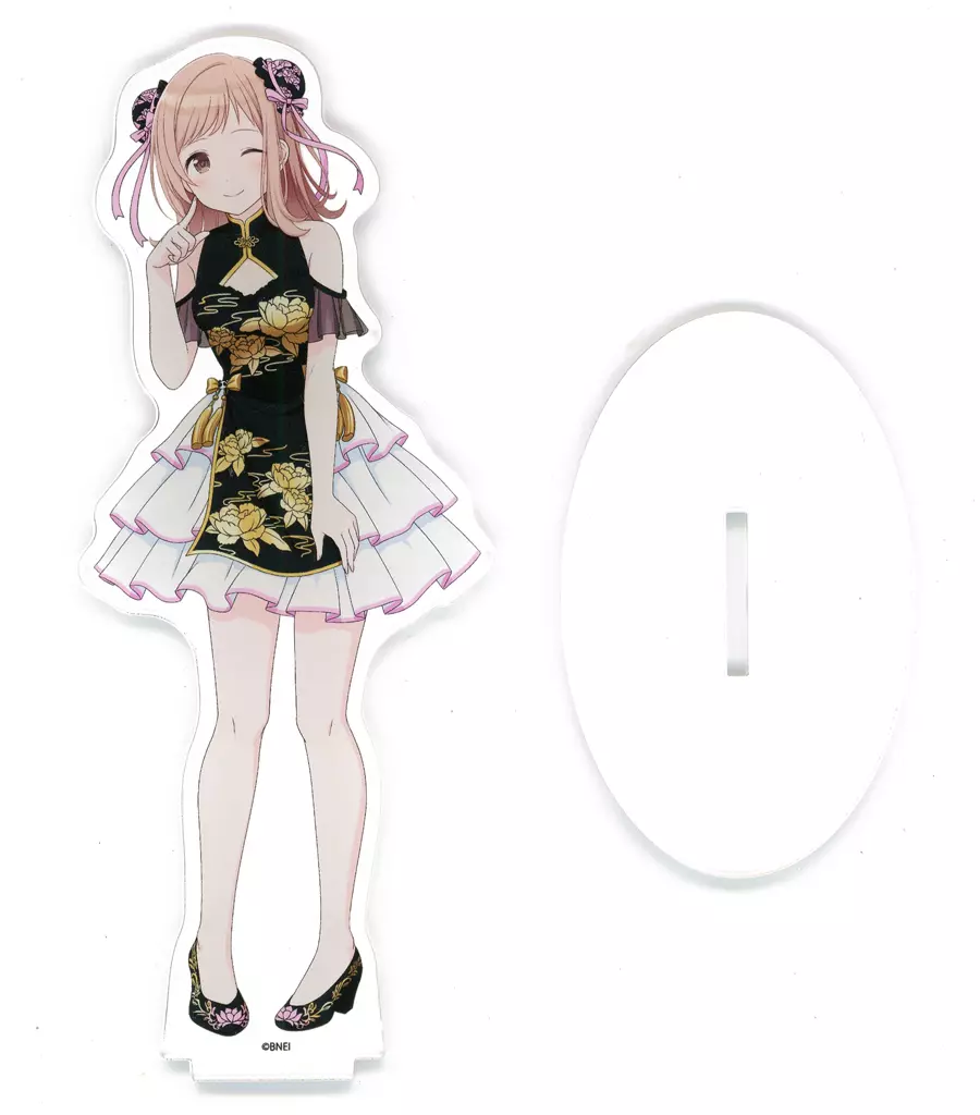 櫻木真乃 アクリルスタンド チャイナver.(描き下ろしイラスト) 「アイドルマスター シャイニーカラーズ POP UP SHOP in TOWER RECORDS」