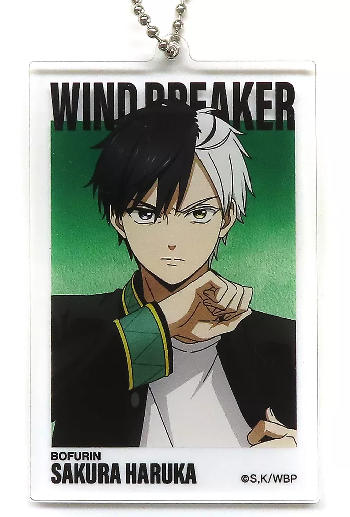 桜遥 アクリルビッグタグ 「WIND BREAKER POPUP企画展『大集会』 baseyard tokyo」