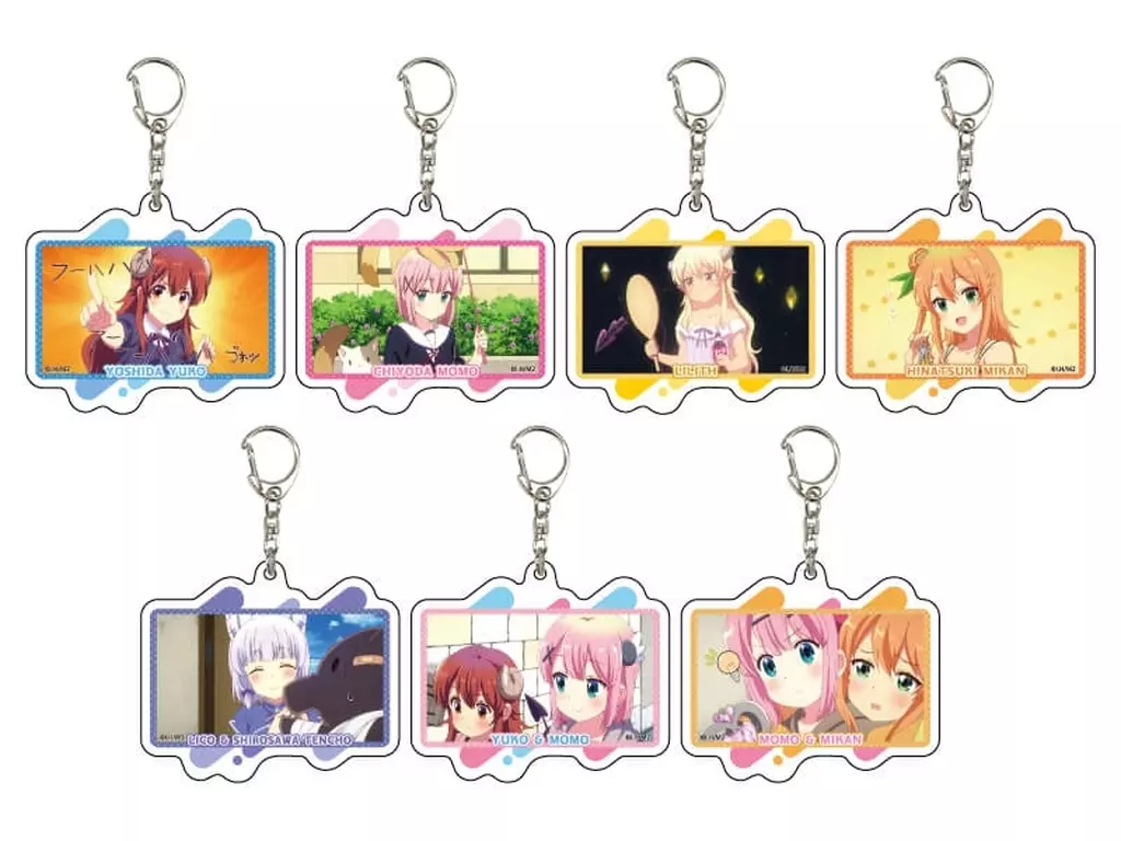 全7種セット 「まちカドまぞく 2丁目 アクリル 04.場面写イラスト」