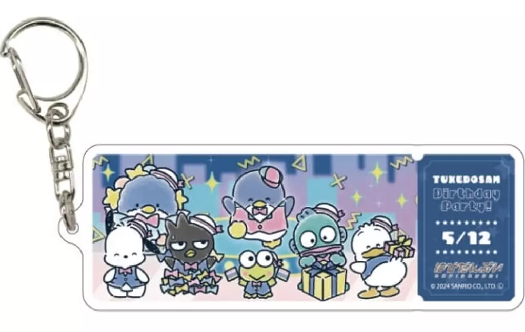 04.集合デザイン(グラフアートイラスト) デカアクリル 「はぴだんぶい」