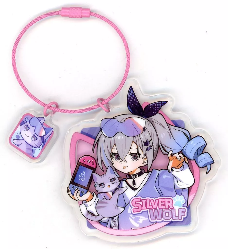 銀狼 小不点猫猫シリーズ アクリル 「崩壊：スターレイル」