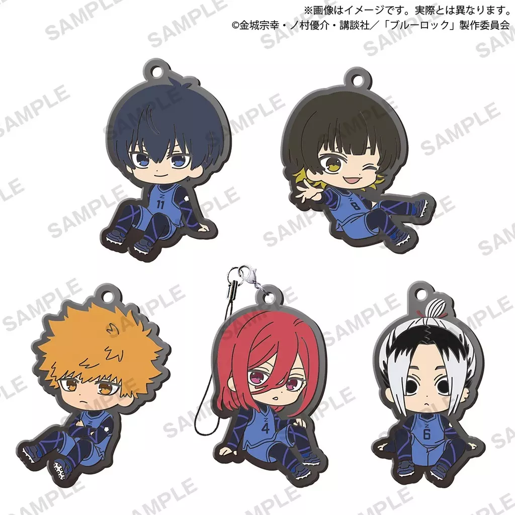 全5種セット 「ブルーロック ころコレ! カプセルラバー vol.1」