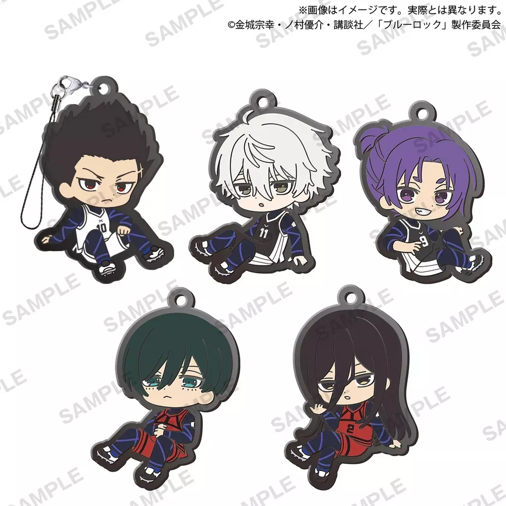 全5種セット 「ブルーロック ころコレ! カプセルラバー vol.2」