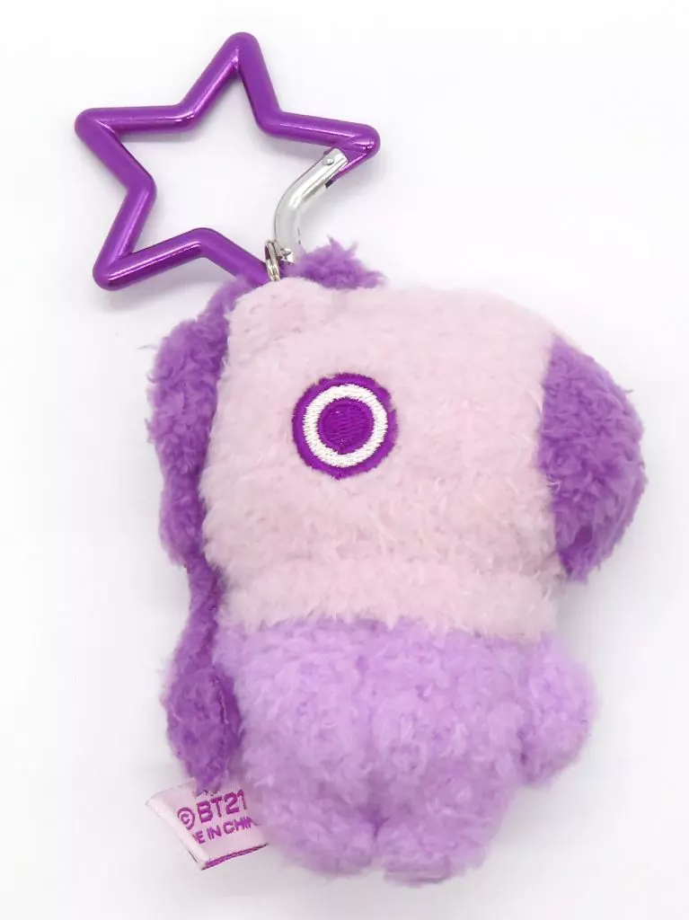 MANG(ジェイホープ) BT21 5周年記念 レインボーカラーマスコット パープル 「BT21 5周年記念アート展 ～Always together～」