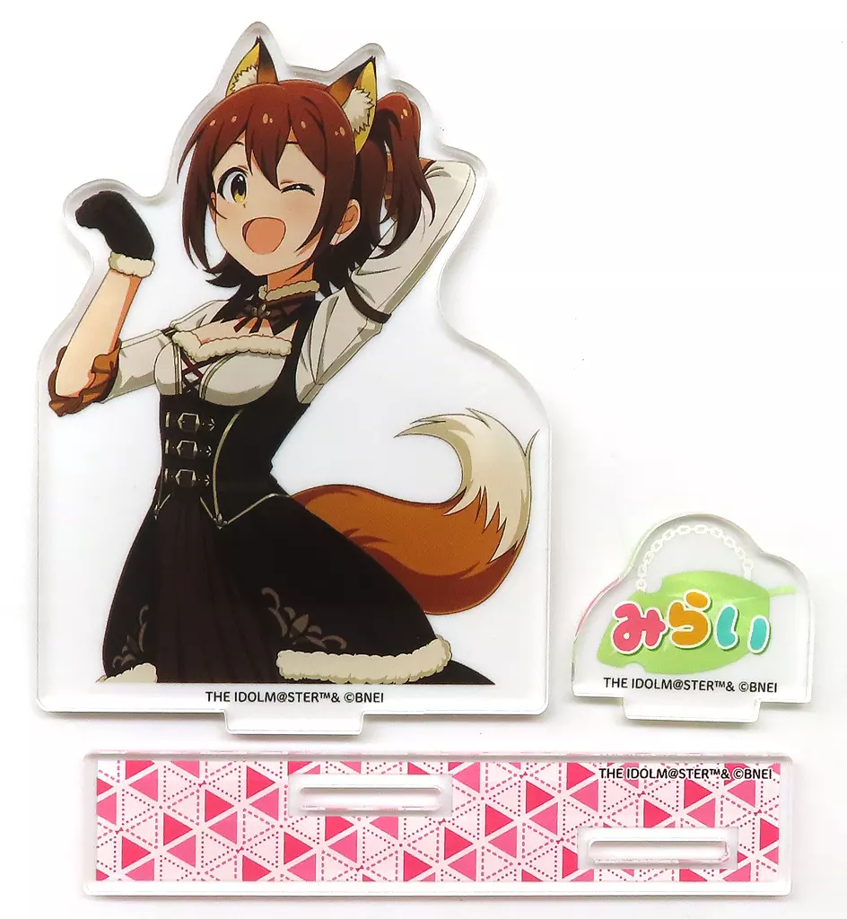 春日未来 アクリルジオラマ 耳としっぽver. 「アイドルマスター ミリオンライブ! シアターデイズ 7th Anniversary in AKIHABARA ～秋葉原っぱフェスティバル～」